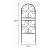 Decorative Scrolled Trellises Set of 2 - view 3