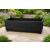 Large Wooden Planter Trough Vegetable Container Black Ash - view 2