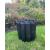 Log Roll Flower Bed Edging Black 230mm High - view 1