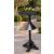 135cm Black Timber Garden Bird Feeding Table & Squirrel Guard Station - view 2
