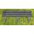 Wooden Black Flower Log Edging Raised Garden Bed - view 3