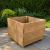 Wooden Square Planter Large - view 1