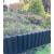 Log Roll Grass Border Edging Black 300mm High - view 2