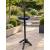Black Wooden Garden Bird Feeding Station with Water Dish, Mesh Tray & 4 Hooks - view 2