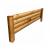 Wooden Garden Border Lawn Edging Log Style with Stakes 120cm - view 3