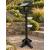 Black Wooden Bird Table Multi Feeding Station with Genuine Slate Roof - view 1