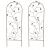 Pack of 2 x Garden Metal Trellis Panels - view 1