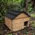 Handcrafted Heavy-Duty Wooden Hedgehog House with Floor - view 2