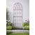 2.1m Extra Large Metal Garden Trellis Rusty - view 2