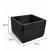 Black Square Wooden Planter Box Outdoor Garden Herb  Flower Plant Pot - view 4