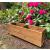 Outdoor Large Wooden Rectangular Planter Trough Box - view 2