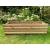 Lodge Wooden Plant Container Tan 90cm - view 1