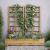 Wooden Raised Planter Container with Trellises Extra Large - view 1