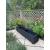 Lodge Wooden Plant Planter Black 110cm - view 1