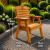 Wooden Patio Furniture with 2 Chairs & Coffee Table - view 4