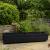 Wooden Planter Trough Black Ash 110cm - view 2