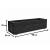 Wooden Patio Trough Planter 90cm Black Ash - view 3