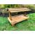 Large Wooden Ground Garden Bird Table Feeder - view 2