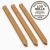 Wooden Log Roll Stakes 760mm Fits 375mm-500mm High Log Roll Pack of 3 - view 1