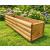 Lodge Wooden Plant Container Tan 100cm - view 2