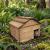 Hedgehog Box House Shelter Tan - view 1