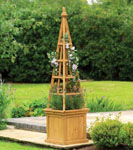 Obelisk Trellis Planter