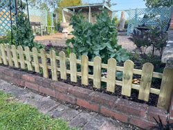 Picket Fence Panels Set of 4