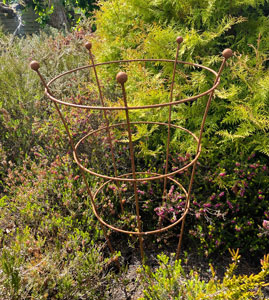 Rusted Peony Supports Rusted Peony Supports