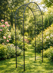 Metal Garden Arch Rose Trellis