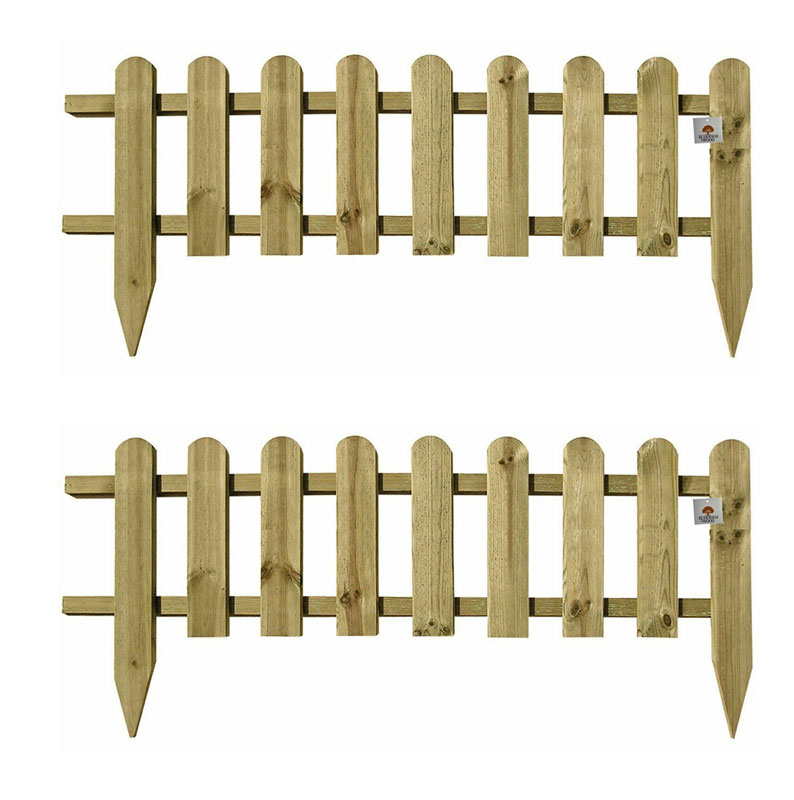 Picket Fence Panels Set of 2