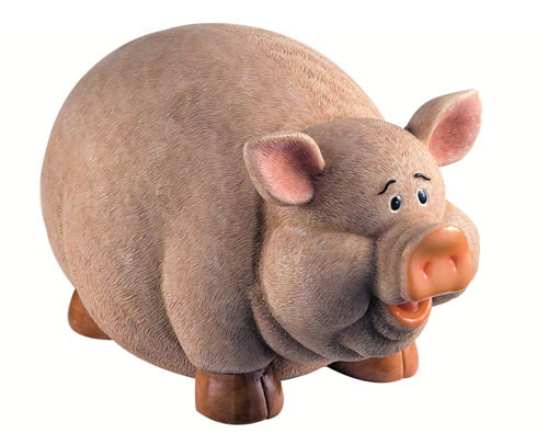 Large Pig Garden Ornament