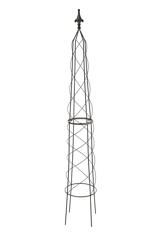 Spire Garden Obelisk Black 160cm