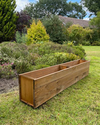 Outdoor Extra Large Flower Planters Trough Container 150cm