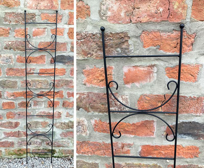 Plant Pot Metal Wall Trellis