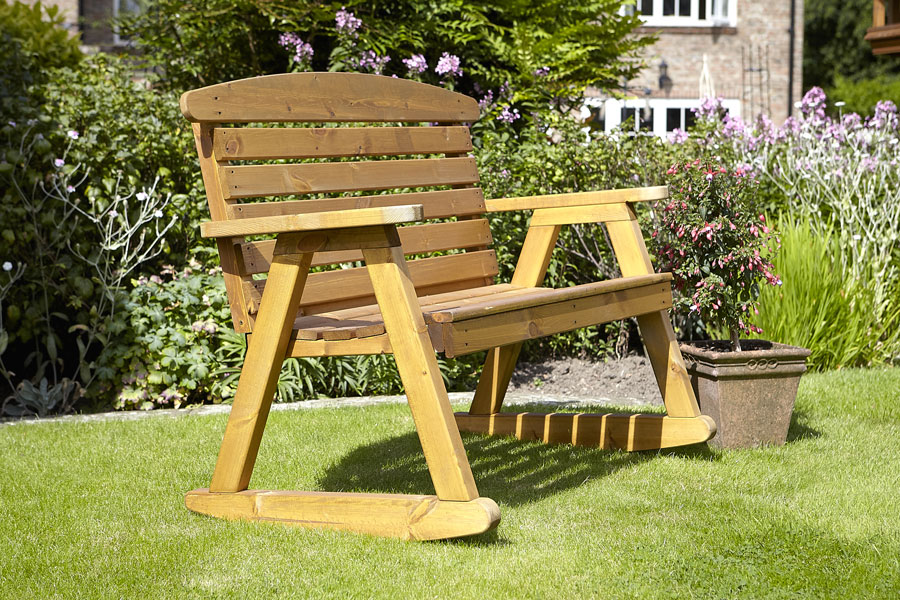 Two Seater Rocking Garden Bench