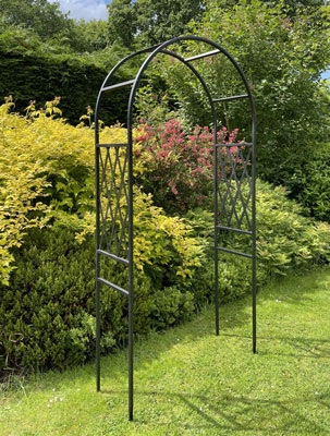 Spiral Metal Archway