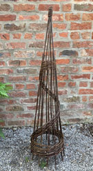 1.2m Willow Obelisk - Spiral