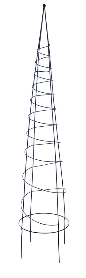 1.2m Spiral Garden Obelisk