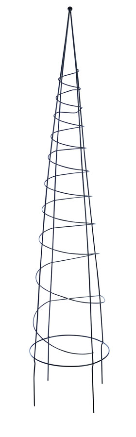 1.5m Spiral Garden Obelisk