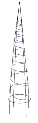 1.5m Spiral Garden Obelisk