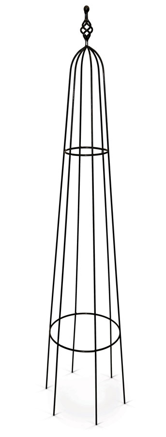 1.7m Round Steel Obelisk