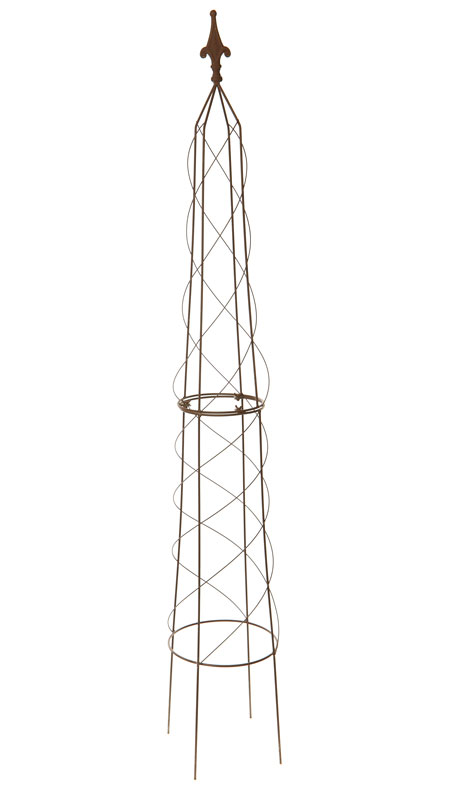 Spire Garden Obelisk Rust Effect 160cm