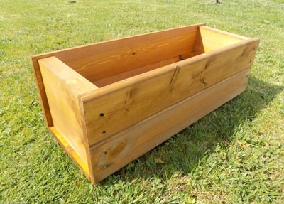 Tan Wooden Trough