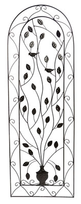 Decorative Wall Art Metal Trellis