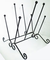 Boot Rack Welly Stand - 4 Pairs
