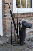 outdoor welly boot storage