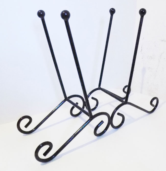 Childrens Metal Welly Boot Rack Stand 
