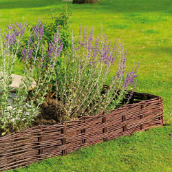See our Willow Hurdles Lawn Edging