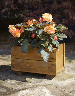 Wood Garden Planter