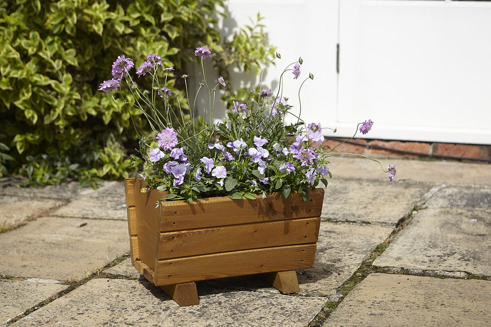 Wisley Trough Wood Planter